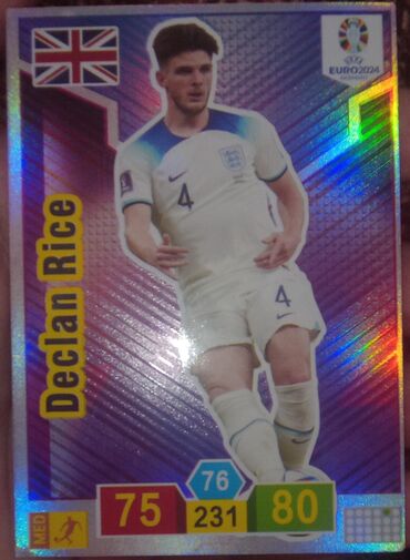 İncəsənət və kolleksiyalar: Declan Rice 1 paketin tek special kartı metrolara odenisli catdirilma