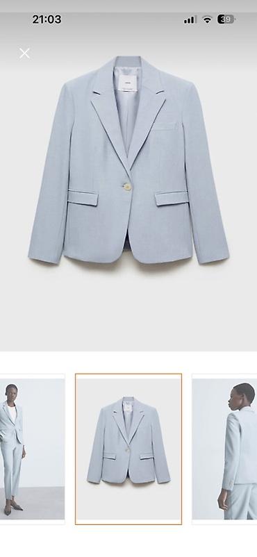 Костюмы: Mavi Açıq Rəngli Qadın Kostyum Dəsti (Blazer + Şalvar) - Model — 2
