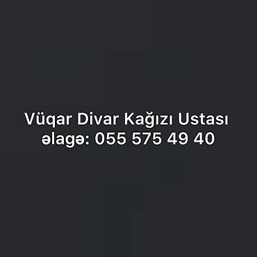 Divar kağızı çəkilməsi xidməti - Mənzillər, ofislər və kommersiya lalafo.az -da Divar kağızı çəkilməsi xidməti - Mənzillər, ofislər və kommersiya