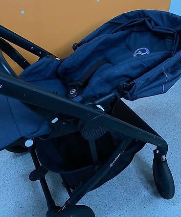 скоростные велосипеды: Коляска, Cybex, цвет - Черный, Б/у, Самовывоз, Бесплатная доставка — 2