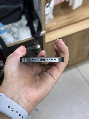 принтер 8050: IPhone 15 Pro, Б/у, 128 ГБ, Black Titanium, Зарядное устройство, Защитное стекло, Чехол, 91 % — 4