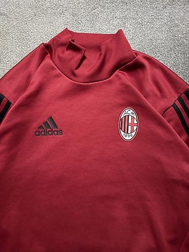 idman formalari: Adidas AC Milan məşq üst geyimi – ClimaCool texnologiyalı Ölçü:M-L heç — 2