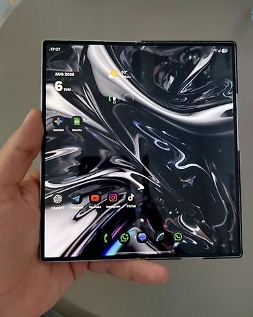mix fold: Samsung Galaxy Z Fold 7, 256 GB, rəng - Qara, Barmaq izi — 1
