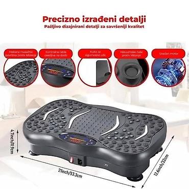 cube: Vibraciona ploča za mršavljenje i masažu celog tela (do 150 kg) — 7