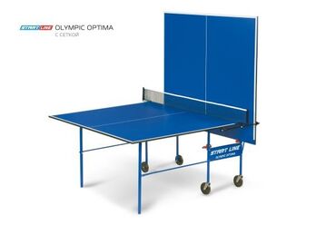 настольный теннисные ракетки: Теннисные столы игровые Star Line Optima Для помещений, заводские