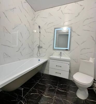 квартиры бишкек на долгий срок: Студия, Риэлтор, Без подселения, С мебелью полностью