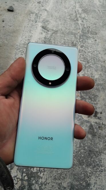 500 azn telefonlar: Honor X9a, 128 GB, rəng - Bej, Sensor, Barmaq izi, İki sim kartlı