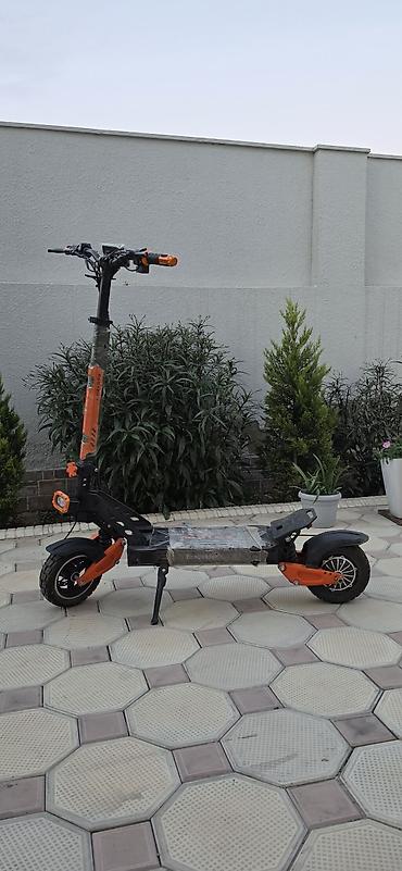 elektron skripka: Elektrik skuter – güclü və dolu funksiyalı şəhər/off-road model — 4