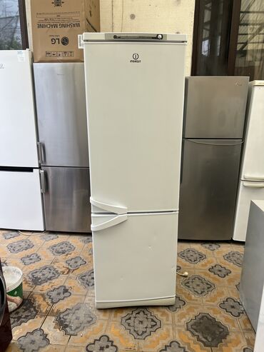 холодильник бу цена: Холодильник Indesit, Б/у, Двухкамерный, De frost (капельный), 60 * 185 * 60