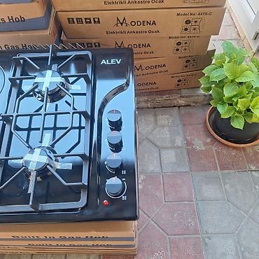 Elektrik sobaları: CARDINAL/AEV ankastrə qaz plitəsi - 3 qaz 1 elektirikli elektirik — 6