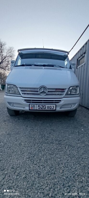 спринтер грузовой средний: Mercedes-Benz Спринтер: 2005 г., 2.7 л, Автомат, Минивэн