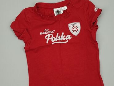 koszulka z reniferem: T-shirt, 5-6 years, 110-116 cm, condition - Fair