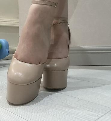 Tuflilər: Tuflilər, Ölçü: 37, rəng - Bej, Yeni — 5