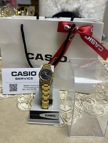 qolbaqlar instagram: İşlənmiş, Qol saatı, Casio, rəng - Qızılı — 1