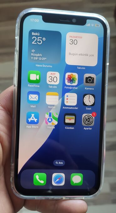 işlənmiş sobalar: IPhone 12 Pro, 128 GB, Matte Gold, Simsiz şarj, Face ID