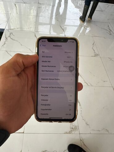 iphone xs max 64 gb qiymeti kontakt home: IPhone Xs, 64 ГБ, Золотой, Face ID