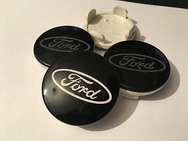 Gume i felne: ČEPOVI POKLOPCI ZA FELNE FORD 55 MM / 50 MM - CRNI | ORIGINALNI — 3