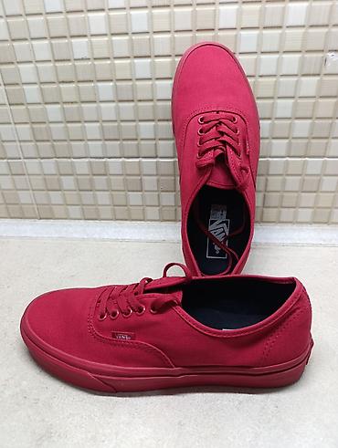 вулкани: Мужские кроссовки, 42, Vans, Новый, цвет - Красный, Платная доставка — 3