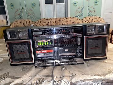 remax mp3 player: **Başlıq:** Sharp WF-940 retro maqnitola — tam işlək vəziyyətdə — 1