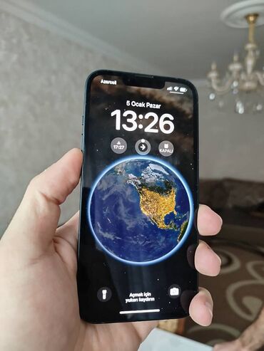 iphone satışı: IPhone 13, 128 GB, Midnight, Face ID, Barmaq izi, Zəmanət