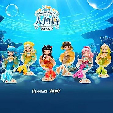 Игрушки: Предзаказ! Очаровательные BJD куколки-русалки на резинке! Blind box — 3