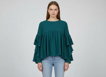 bluzki wizytowe plus size: Жіноча блуза, розмір S