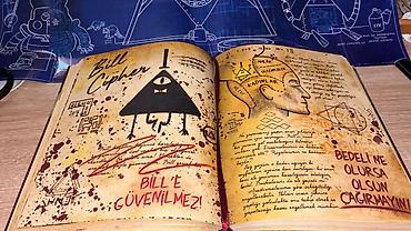 Книги и журналы: Məhsul: “Esrarengiz Kasaba – GÜNLÜK 3” (Disney Gravity Falls Journal — 1