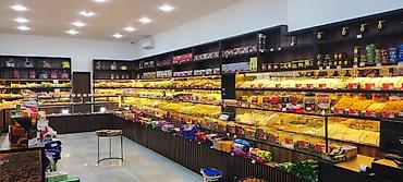 led lusteri: Ərzaq, çərəz və s. mağazalar üçün keyfiyyətli materialdan hazırlanmış — 4