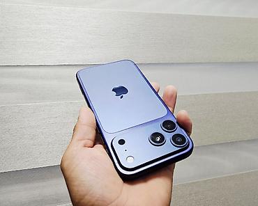 Apple iPhone: IPhone 17 Pro Max, Б/у, 1 ТБ, Синий, Чехол, 100 % — 12