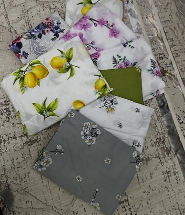 bed sheets: Постельное бельё 1спалка 350сом 2 спалка 450сом (комплект) - — 4