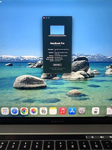 Apple MacBook: Macbook Pro 16inch i7-9750H 16GB RAM satılır. Ekran karti: AMD Radeon — 4