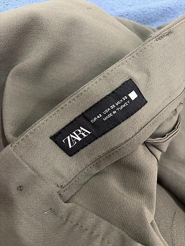 Брюки: Классические Мужские брюки, Zara — 3