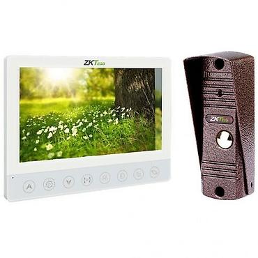 interkom: ZKTeco VK04-A01 interkom (domofon) sistemi - Daxili 7" rəngli LCD — 2