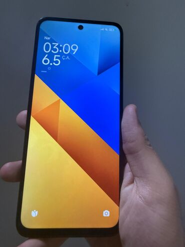 2.el apple telefon: Poco M6, 128 GB, rəng - Qara, Sensor, Barmaq izi, Face ID