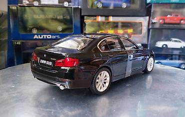 Avtomobil modelləri: Коллекционная модель BMW 535i f10 black metallic 2010 welly art — 12