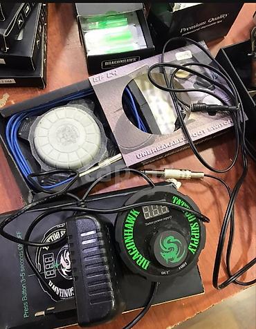 Digər biznes avadanlığı: Tatu avadanlıqları dəsti Markalar: Dragonhawk, Old Star və s. Dəst — 5