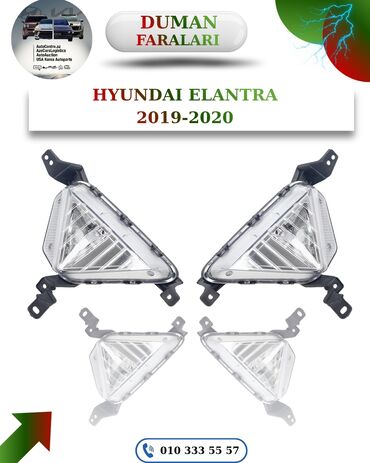 Faralar: Komplekt, Duman əleyhinə faralar, Hyundai, Orijinal — 1