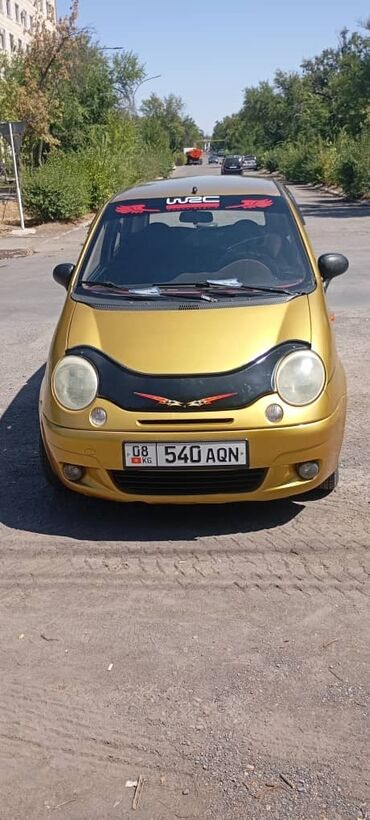 Daewoo: Daewoo Matiz: 2003 г., 0.8 л, Механика, Бензин, Седан