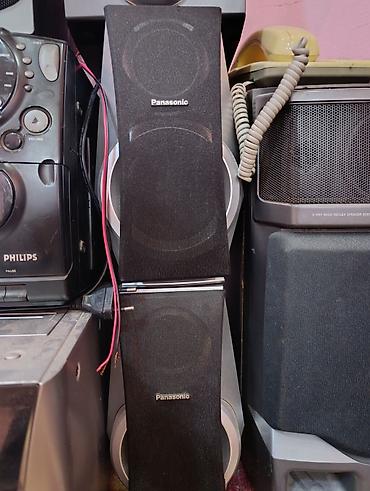 panasonic музыкальный центр: Panasonic SA-PM31 mini hi-fi sistemi və müxtəlif akustik kolonlardan — 5