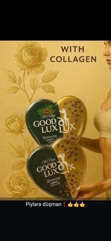 Mürəbbələr: Məhsul: Good Lux Slimming Coffee (kollegenli) Xüsusiyyətlər: -