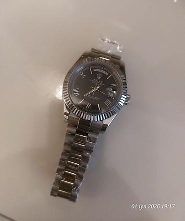 rolex daydate: Saat: Klassik üslublu kişi qol saatı - Korpus: paslanmayan poladdan — 4