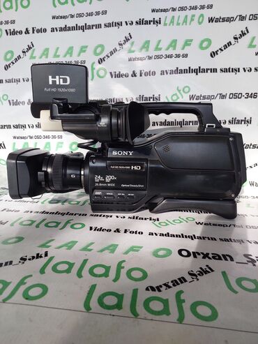 Videokameralar: Sony HD2500 istifadə olunan kameradı nöqsansız. Çəkiliş saatı şəkildə