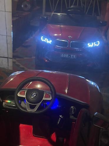 электрокар мини: Электромобиль для детей BMW красный — 1