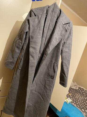 yeni model paltolar: Palto L (EU 40), rəng - Boz