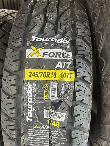 Шины 245 / 70 / R 16, Лето, Новый, Комплект, Внедорожные (АТ/МТ), Китай, Tourador