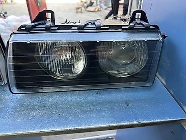mini led: Пара передних фар для автомобиля (левый и правый блок). E 36 стекло — 4