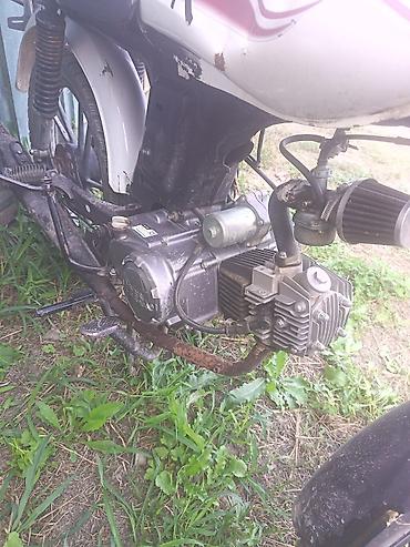 elektrik mühərrikləri: Moped / kiçik motosiklet – benzinli, 4-takt mühərrikli Reng ag qara — 2