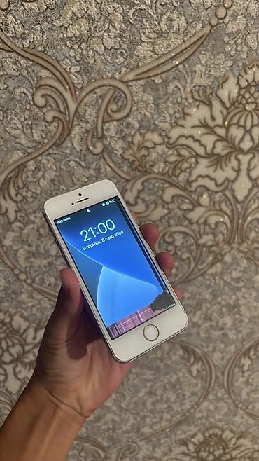 5se: IPhone SE (1‑го поколения), 4" - Корпус: серебристый, алюминий с — 1