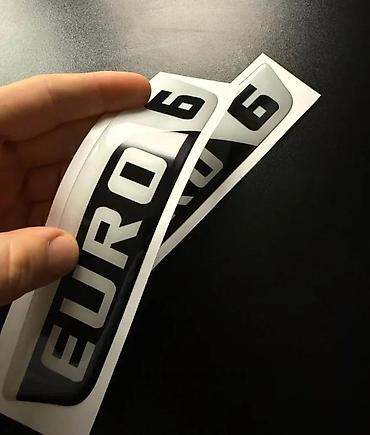 tomas motor: Euro 6 Stiker za kamione MAN Iveco - Stikeri euro 6 - 2708 📌 Opis — 3