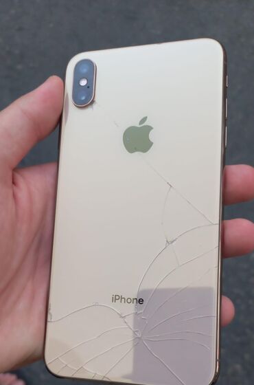 IPhone Xs Max, 256 GB, Qızılı, Face ID, Simsiz şarj